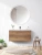 Тумба с раковиной BelBagno KRAFT 90 2C-SO/LOV-900-LVB Rovere Tabacco