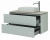 Тумба с раковиной Allen Brau Infinity 100 1.21003.PWM папирус матовый Тумба с раковиной Allen Brau Infinity 100 1.21003.PWM папирус матовый