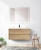 Тумба с раковиной BelBagno KRAFT 80 2C-SO/LOV-800-LVB Rovere Nebrasca Nature