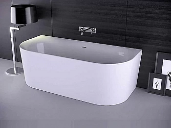 Акриловая ванна Knief Fresh Wall 180х80 0100-231 белая