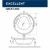 Ванна акриловая EXCELLENT Great Arc SMART WAEX.GRE16.SMART.GL 160x160 белая с гидромассажем