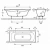 Ванна акриловая Jacob Delafon DOBLE E6D012-00 170x75 Ванна акриловая Jacob Delafon DOBLE E6D012-00 170x75
