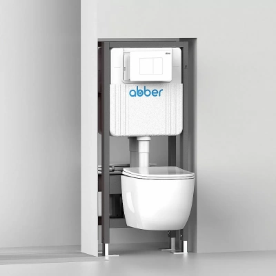 Инсталляция для унитаза ABBER AC0106 двойная