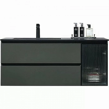 Тумба с раковиной Orans BC-2055-1200L 120 2055120L темно-серая