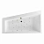 Ванна акриловая EXCELLENT Sfera RELAX WAEX.SFL17.RELAX.BR 170x100 белая с гидромассажем