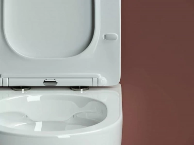 Унитаз подвесной Ceramica Nova Forma Rimless CN3009_1002B безободковый, с крышкой микролифт, с инсталляцией и черной матовой кнопкой
