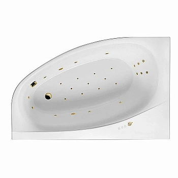 Ванна акриловая EXCELLENT Kameleon ULTRA WAEX.KML17.ULTRA.GL 170x110 белая с гидромассажем