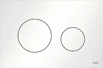 Кнопка для инсталляции TECE Loop 9240920 белый