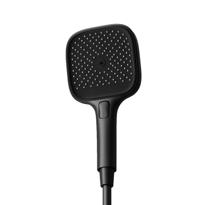 Душевая лейка Sancos Nok square SC6002MB черная матовая