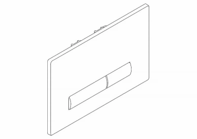 Кнопка для инсталляции BelBagno GENOVA BB018-GV-BIANCO