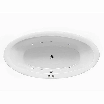 Ванна акриловая EXCELLENT Lumina SOFT WAEX.LUM19.SOFT.CR 190x95 белая с гидромассажем