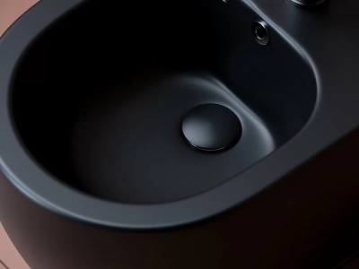 Биде подвесное Ceramica Nova PLAY CN3002MB черное