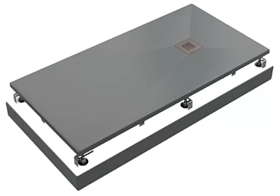 Поддон литьевой Good Door Essentia 70x140 Графит