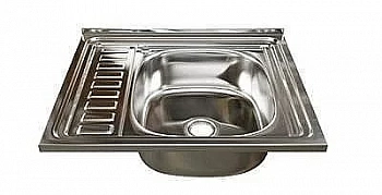 Мойка кухонная MIXLINE ML 538195 хром