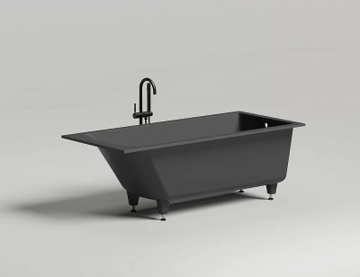 Ванна Salini Cascata S-Sense 104113GRF 170x75 белая/полностью RAL глянцевая