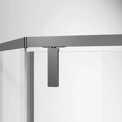 Душевой уголок Vincea Slim-N VSP-4SN100CLGM 100x100 стекло прозрачное/профиль вороненая сталь