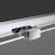 Душевой уголок Vincea Soft VSR-3SO9015CLGM 150x90 стекло прозрачное/профиль вороненая сталь