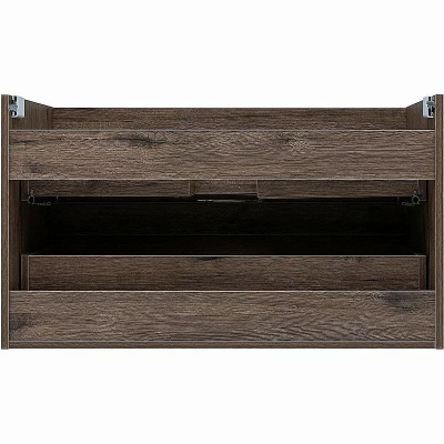 Тумба с раковиной Aquanet Алвита new 90 334187 дуб веллингтон табак