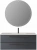 Тумба с раковиной Cezares Eco 120 ECO-CER-N-1200-2C-SO-GR-P графит