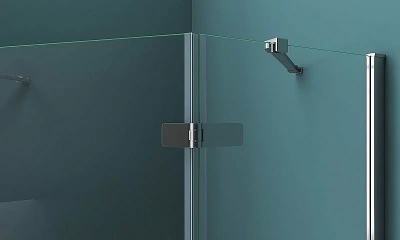 Душевой уголок BelBagno KRAFT P-1 100x100 прозрачный/хром