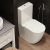 Унитаз напольный CeruttiSpa BELLA CT8709 безободковый, с бачком, с крышкой микролифт Унитаз напольный CeruttiSpa BELLA CT8709 безободковый, с бачком, с крышкой микролифт