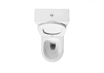 Унитаз-компакт Aquatek Вега AQ2904-00 белый, с крышкой микролифт, с бачком, безободковый