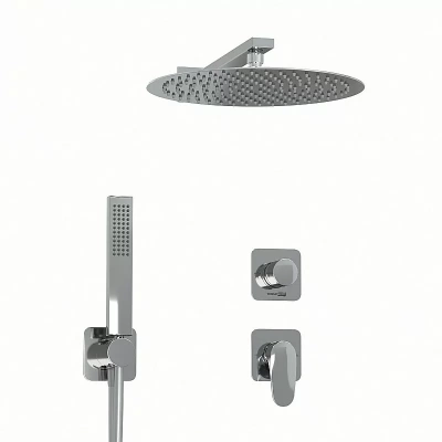 Душевая система WasserKRAFT Weida 3100 SET2828 хром