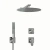 Душевая система WasserKRAFT Weida 3100 SET2828 хром