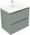Тумба с раковиной Aquanet Джейн (Flat) 335433/330430 70 мисти грин