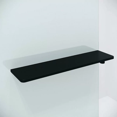 Душевая перегородка Niagara Nova 120 NG-582-12BLACK профиль черный матовый/стекло белый градиент