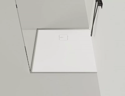 Душевой поддон Salini Oasi 120324M S-Stone 100x100 белый матовый