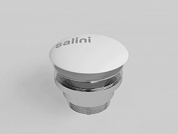 Донный клапан Salini D 601 S-Stone 16621RG белый матовый