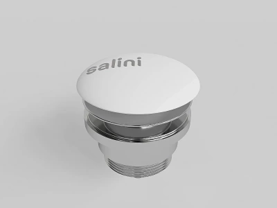 Донный клапан Salini D 601 S-Stone 16621RG белый матовый