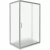 Душевой уголок Good Door Infinity WTW+SP 130х100 стекло рифленое/профиль хром Душевой уголок Good Door Infinity WTW+SP 130х100 стекло рифленое/профиль хром