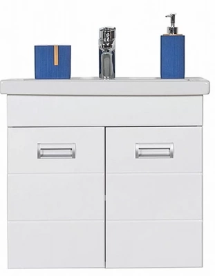 Тумба с раковиной Orange Таис TP2-TUW+RA 60 белая