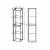 Шкаф подвесной Vincea Chiara/Luka VSC-2CL150TO 35 T.Oak