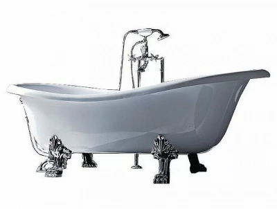 Ванна Gruppo Treesse Epoca V5071 cr 170х80 белая, хром