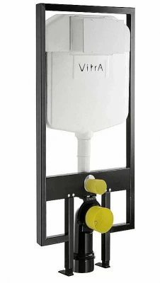 Унитаз Vitra Normus 9773B003-7201 с инсталляцией, с крышкой, белый