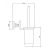 Ершик для туалета Nicolazzi Accessori Classica 1490CR белый