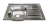 Мойка кухонная MIXLINE ML 528177 хром
