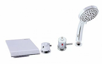 Смеситель на борт ванны RAV-Slezak DUNAJ TERMOSTAT DT273.5P хром
