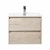 Тумба с раковиной BelBagno KRAFT 70 2C-SO/BB700ETL Rovere Galifax Bianco
