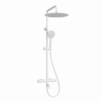Душевая система WasserKraft Mindel 8500 SET2636 Thermo белый Soft-touch