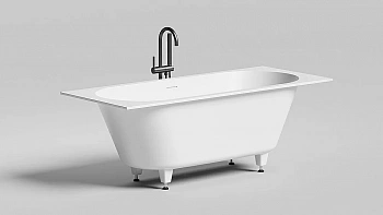 Ванна Salini Ornella AXIS Kit S-Sense 170x70 104713G белая глянцевая