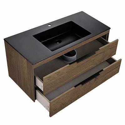 Тумба с раковиной Vincea Chiara 2D 1000 T.Oak