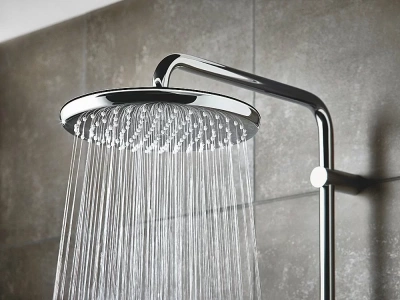 Верхний душ Grohe Tempesta 250 26666000 белый/хром