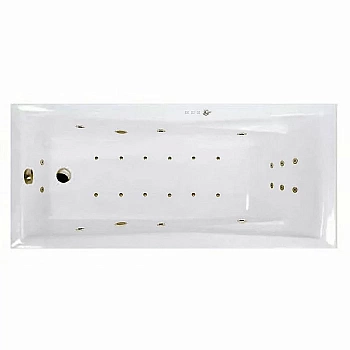 Ванна акриловая EXCELLENT Palace ULTRA WAEX.PAL17.ULTRA.BR 170x75 белая с гидромассажем