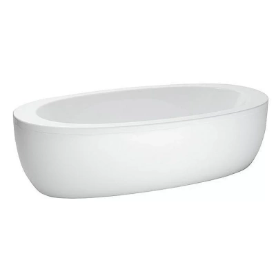 Акриловая ванна Laufen Alessi One 203х102 2.4197.0.000.000.1 белая