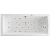 Ванна акриловая Excellent Aquaria Lux Slim ULTRA WAEX.AQU18S.ULTRA.GL 180x80 белая с гидромассажем