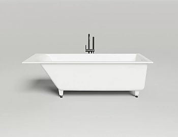 Ванна Salini Cascata KIT S-Stone 104523MRF 180x80 белая/полностью RAL матовая
